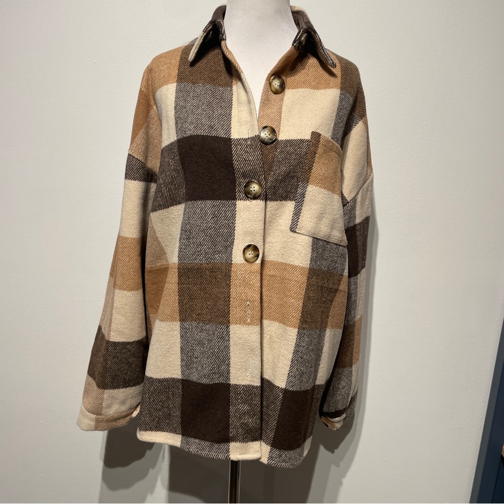 Unknown Plaid Button Down